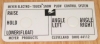 Meyer OEM 2 Toggle Control Decal