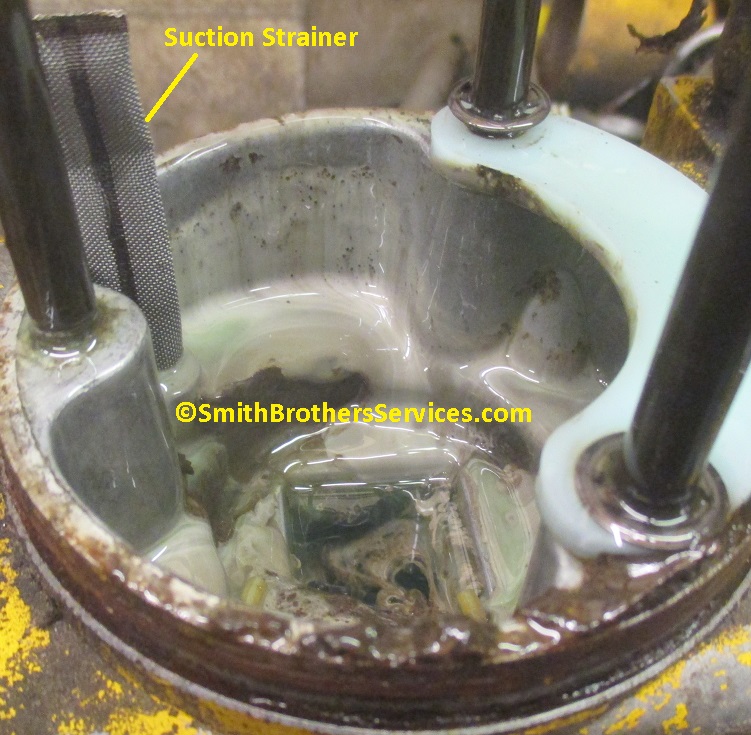Water in Meyer Plow Fluid