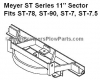 Meyer Sector for ST Series Plows